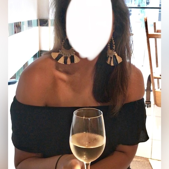 Blue and Yellow Earring basket material earrings Michigan Wolverine - Picture 3 of 4